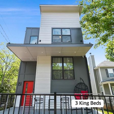 The Red Door - Ultra Modern Atlanta Home - Designedbydom Extérieur photo