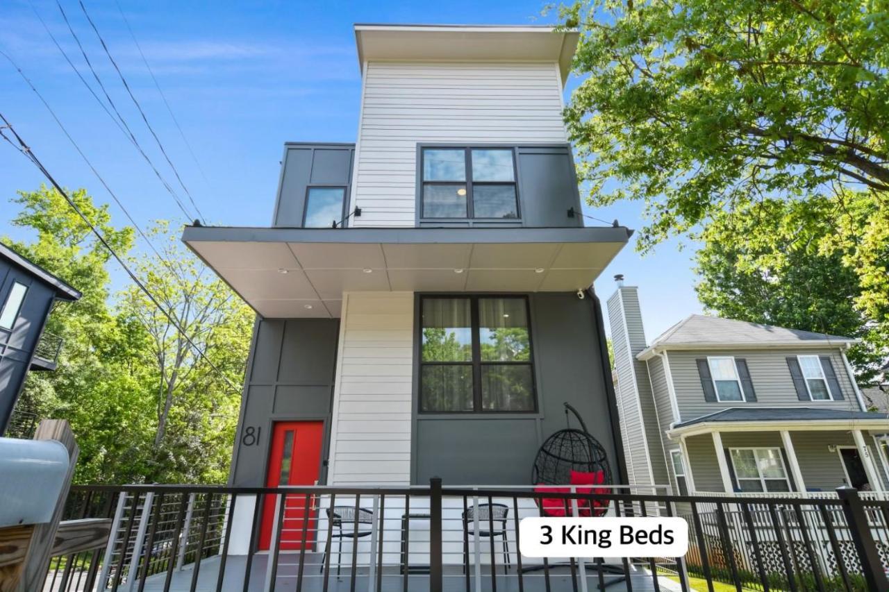 The Red Door - Ultra Modern Atlanta Home - Designedbydom Extérieur photo